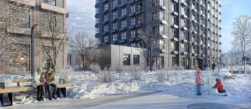 Студия 21.9 м2, 6-й этаж