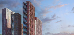 3-комнатные апартаменты 61 м2, 23-й этаж