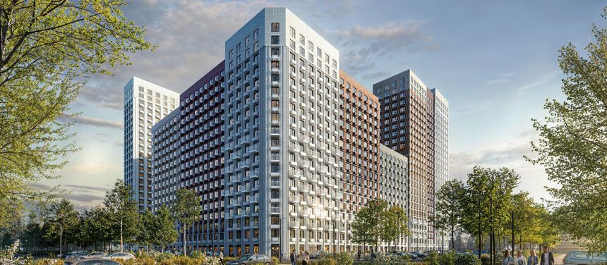 1-комнатная квартира 40.1 м2, 12-й этаж