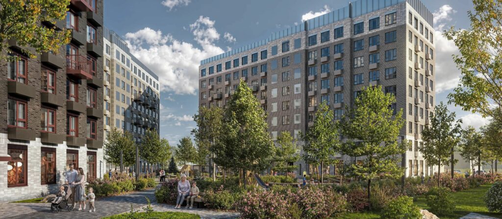 1-комнатная квартира 33.85 м2, 4-й этаж