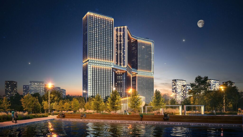 1-комнатная квартира 45.7 м2, 14-й этаж